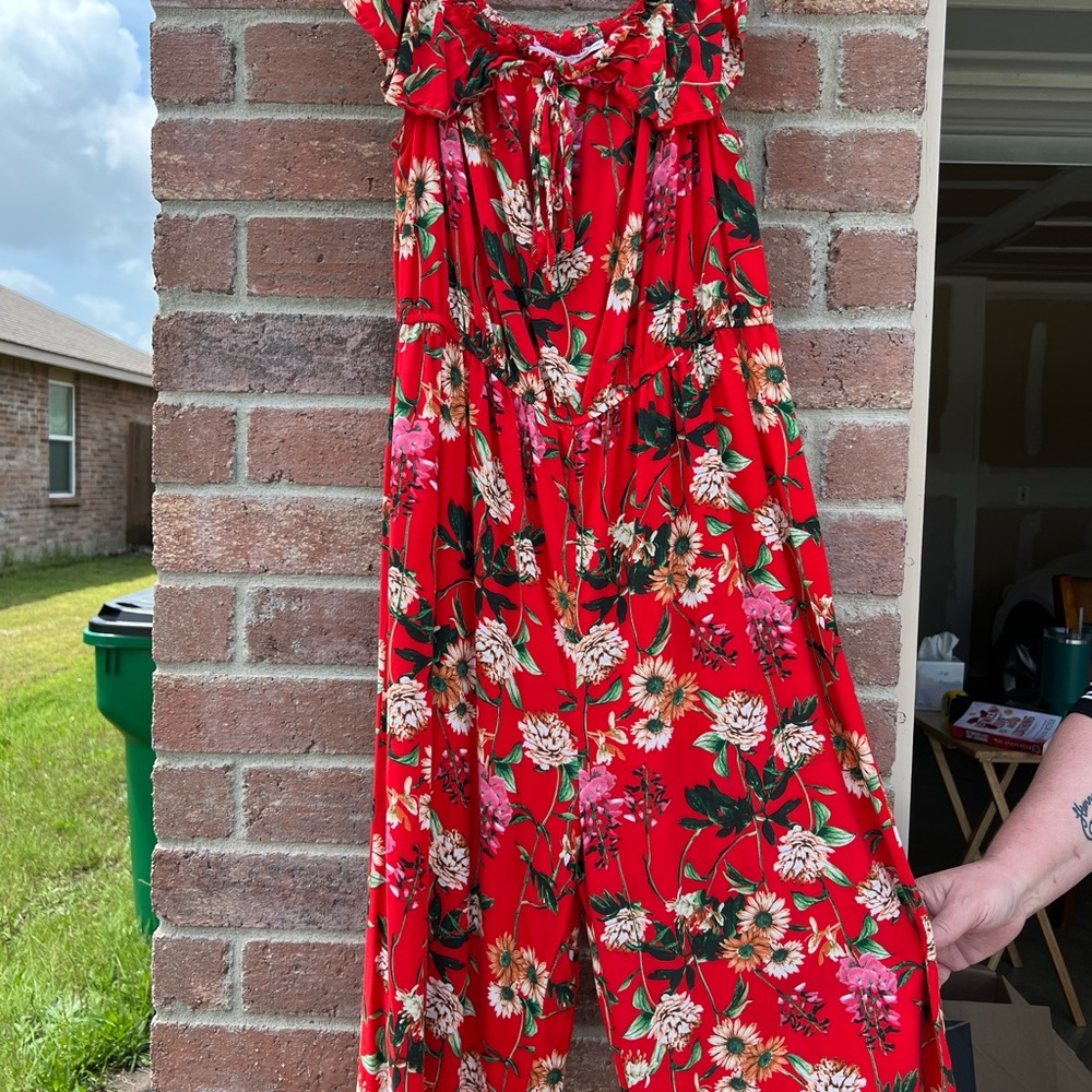 Off Shoulder Jumpsuit